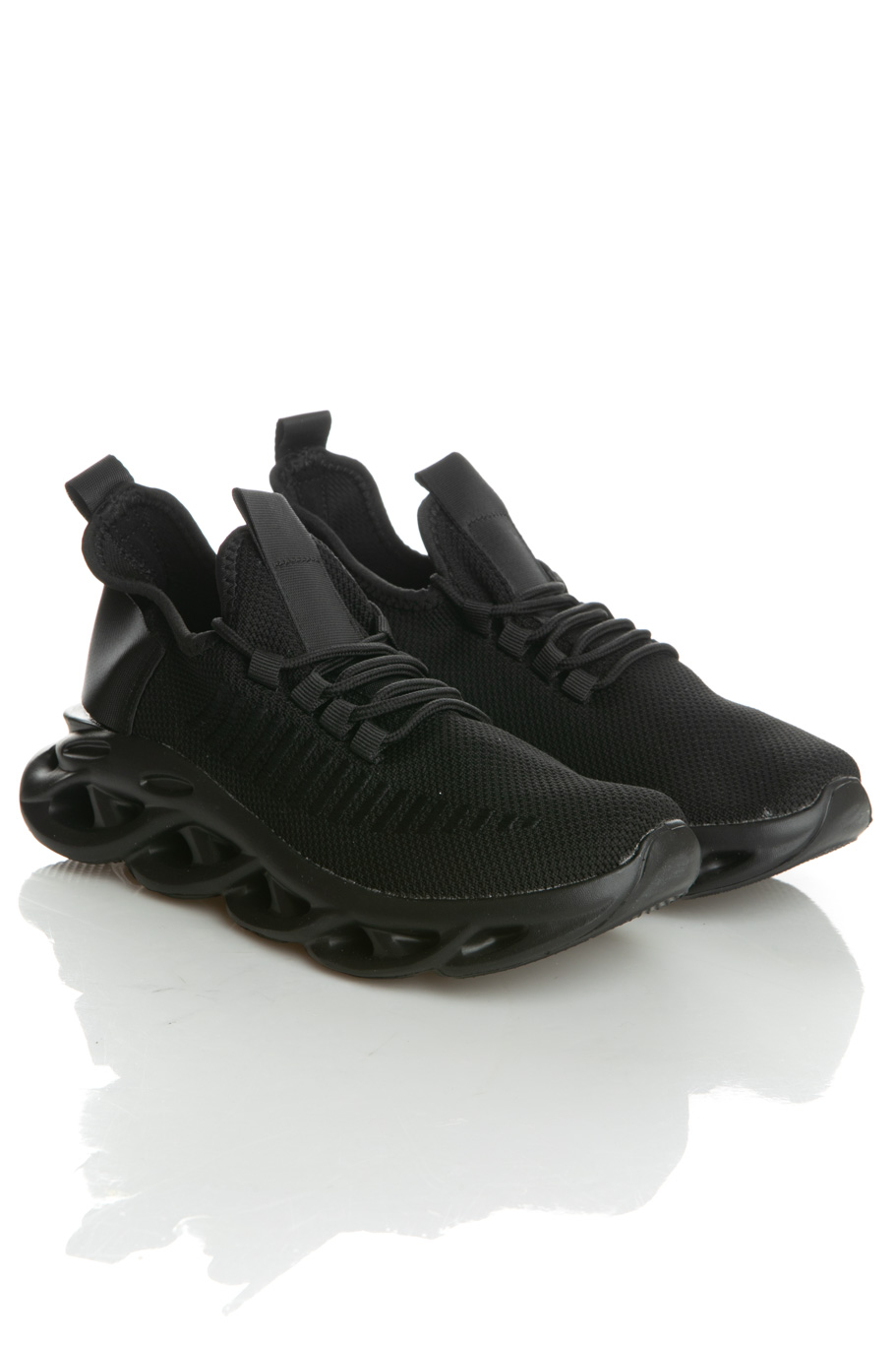 Sneaker δετό (SD0571-1) – BLACK