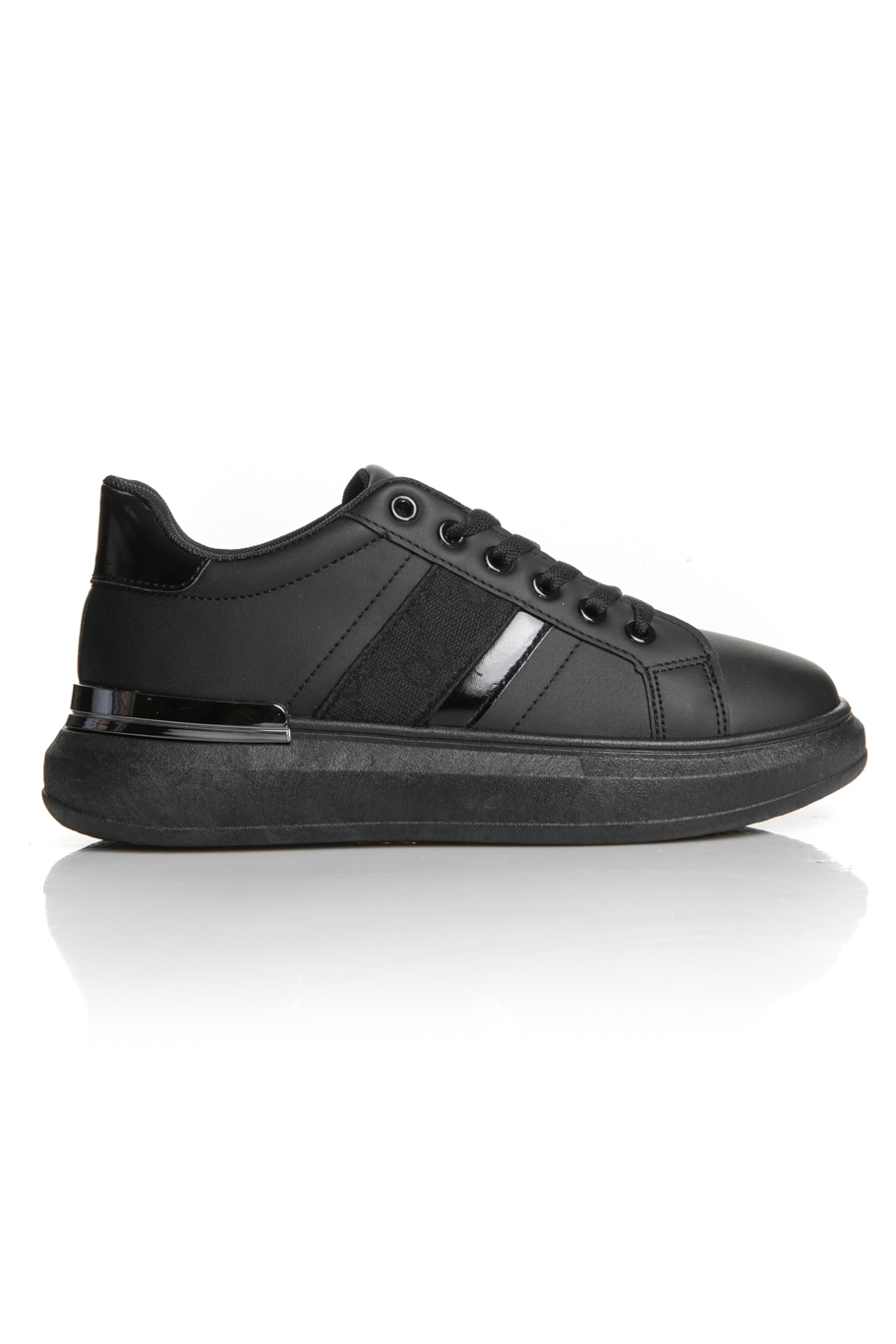 Sneaker με διακοσμητικό (MS3068) – BLACK